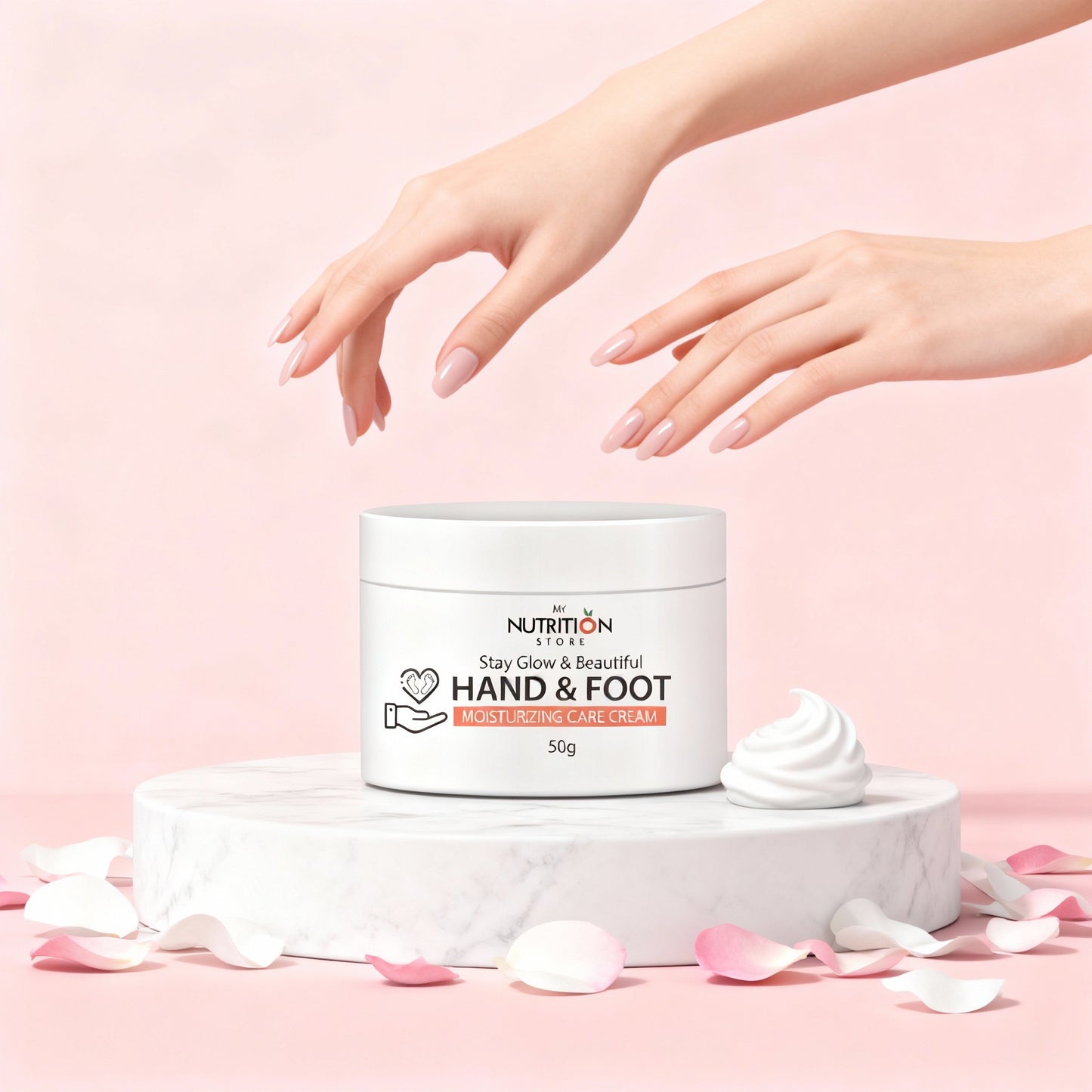 Hand & Foot Moisturizing Cream – Soft, Smooth & Nourished Skin