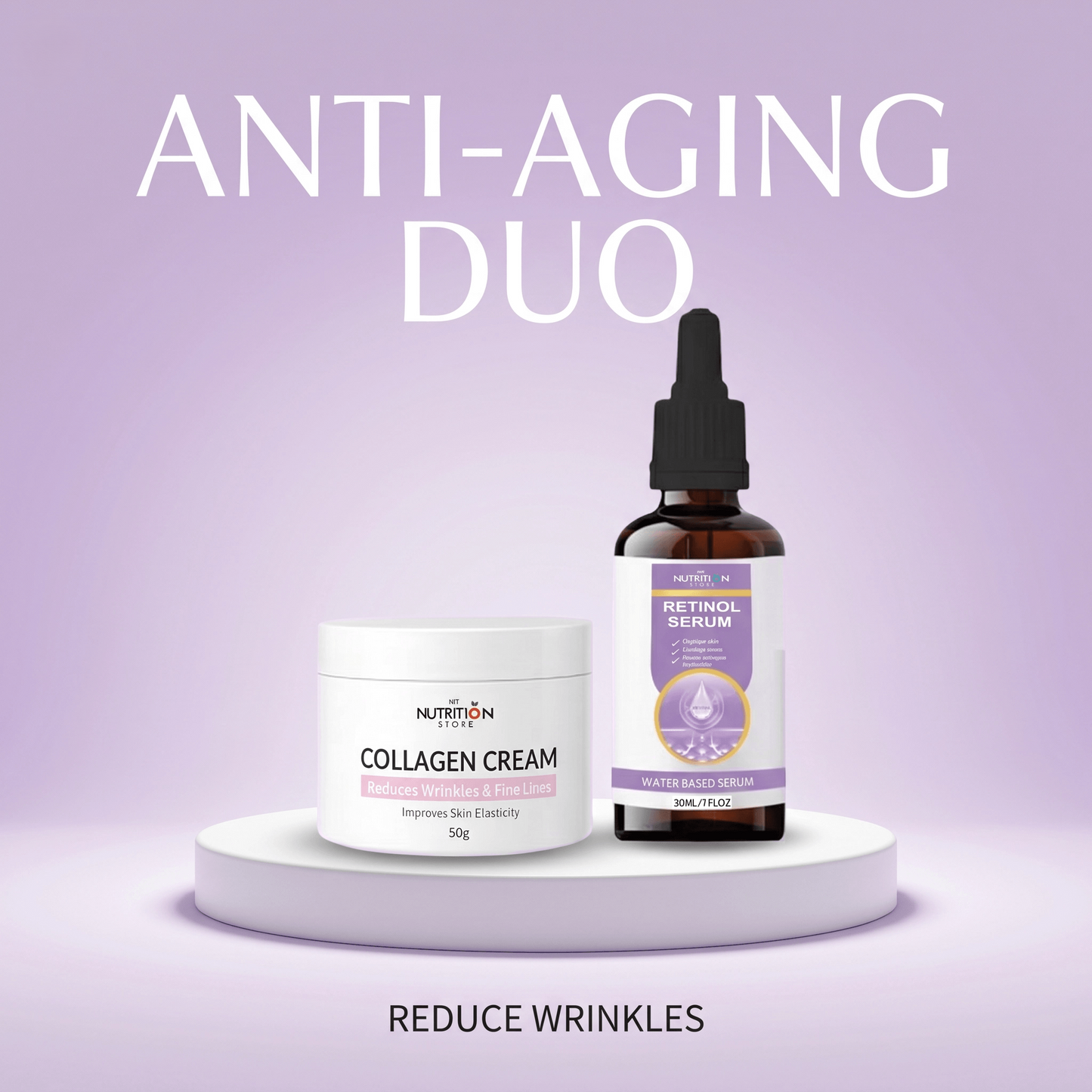Collagen Cream + Retinol Serum